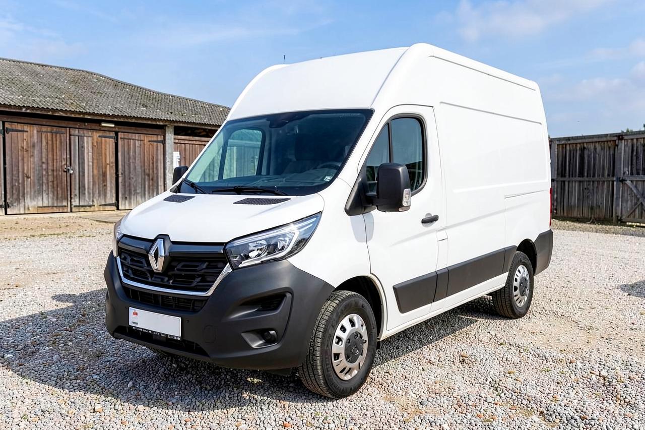 Nieuwe Renault Krismar paardenwagen met dubbele cabine, vooraanzicht